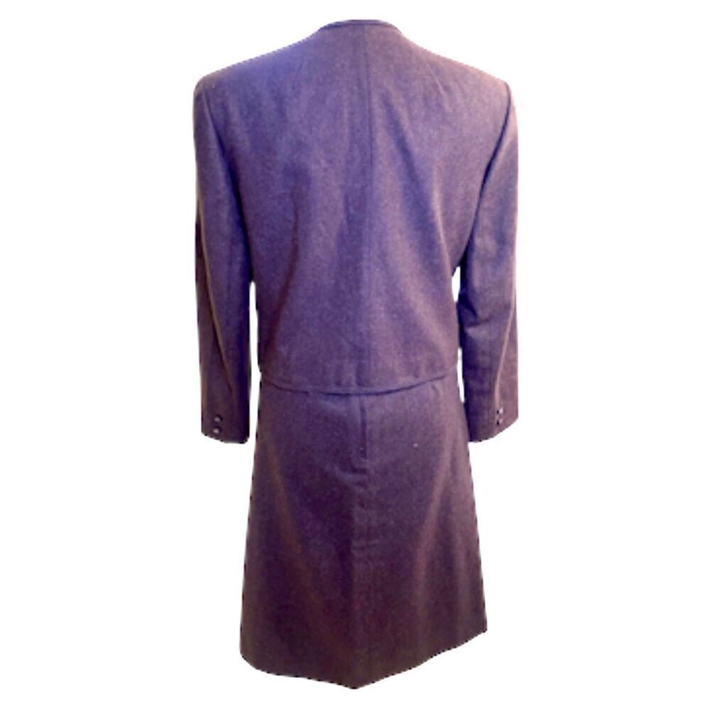 Pendleton 100% Virgin Wool 2-Piece Suit Deep Plum Sz. 10 Y2K Vintage - Picture 4 of 11